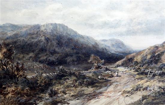 Albert Pollitt (1856-1926) Views of North Wales 38 x 58cm
